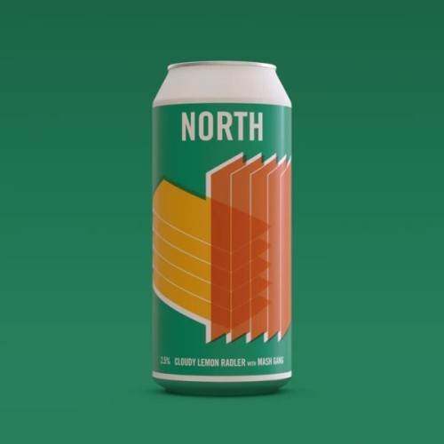 North Brewing Co X Mash Gang Cloudy Lemon Radler 2.5% 12 x 440ml (CANS)